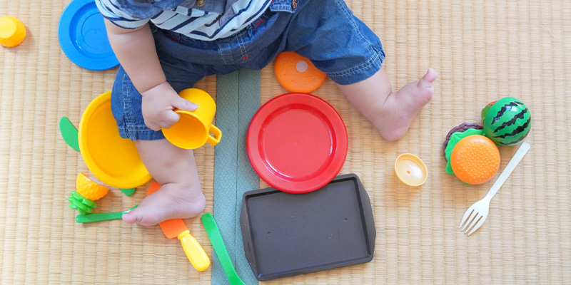 弾力があって安全