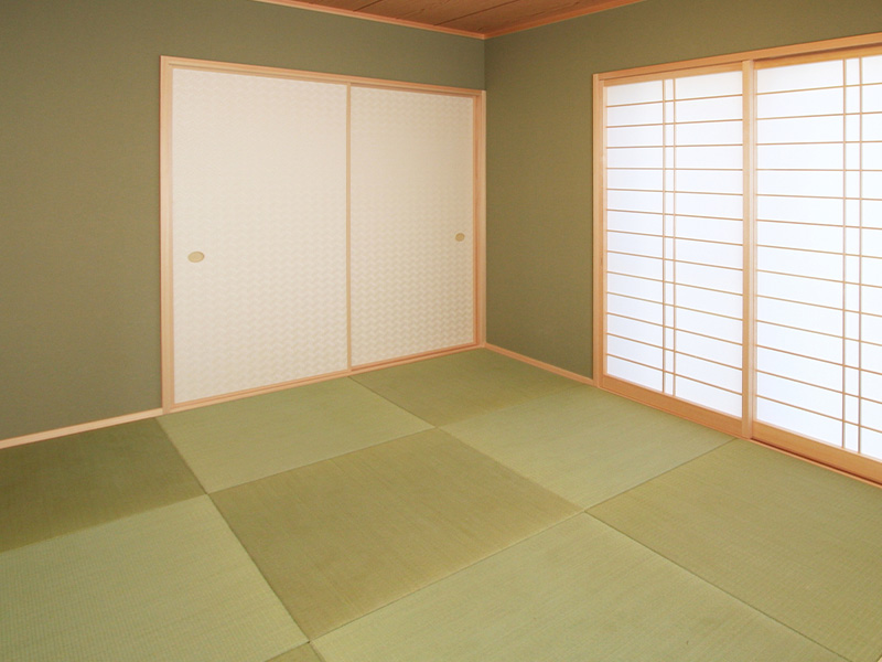 ヘリなし畳（琉球畳）